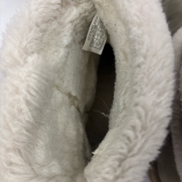 UGG Womans Koolaburra Size 10 USA Mini Barley Suede Boots Dune Gray 1133079 - Picture 8 of 13